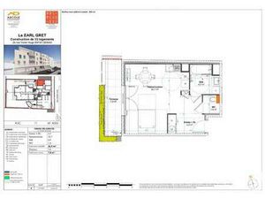 Vente Appartement T1 à Genas (69740) : à vendre T1 / 36m² Genas