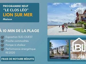Vente maison 5 pièces 94.17 m² à Lion-sur-Mer (14780)  355 000 €