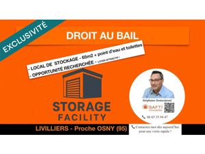 Vente locaux professionnels 65 m² à Livilliers (95300)  14 500 €