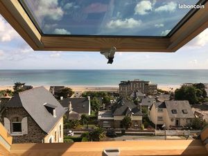 Meublé vue sur la plage des Rosaires libre jusqu'au 30/06/26