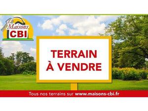 Terrain constructible viabilisé à vendre