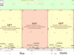 Terrain constructible à vendre