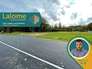 Terrain constructible viabilisé à vendre