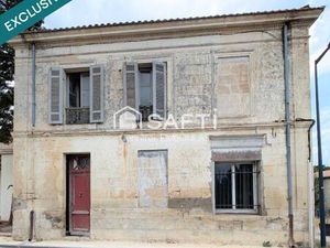 Saucats centre – Maison de ville 95 m² – Petit prix  gros potentiel & travaux possibles