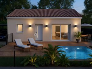 Vente maison neuve 3 pièces 70 m² à Saint-Jean-Lasseille (66300)  212 730 €