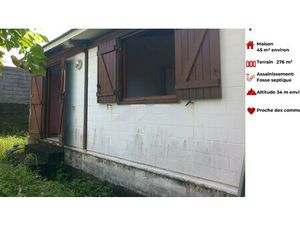 Maison F2 45 m²Sainte Rose