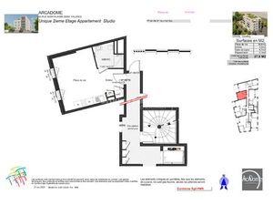 Vente appartement 1 pièce 27 m² à Valence (26000)  104 000 €