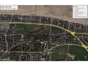 Terrain constructible viabilisé à vendre