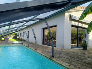 Maison contemporaine piscine