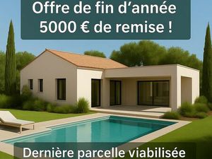 OFFRE DE FIN D'ANNEE 5000 de Remise - parcelle de 775 m2