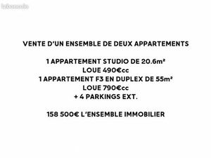 Appartement 3 pièces 75 m²