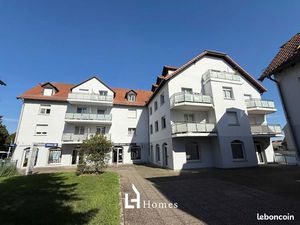 Appartement lumineux F3/4 à Wolfisheim de 81m² balcon  cave et garage