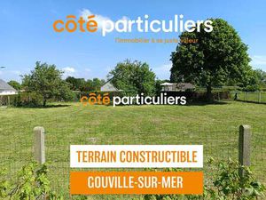 Vente Terrain à Gouville-sur-Mer (50560) : à vendre / 826m² Gouville-sur-Mer