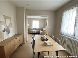 Maison familiale avec grand jardin arboré -- 110 m2 habitable