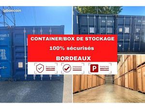 Box à louer - Garde meuble / Bordeaux / 1 m²
