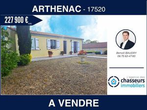 Maison sur sous-sol - 3 chambres - chai - grand terrain de + 1Ha