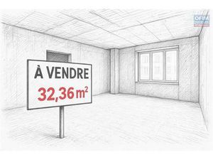 À vendre bureau de 32 36m2 à Saint-Denis