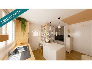 Appartement 2 pièces avec stationnement proche frontière !