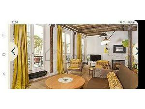 Appartement 3 chambres meublé avec cheminée