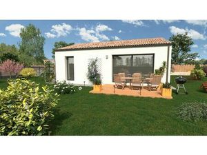 Vente maison 3 pièces 60 m² Saint-Martin-la-Pallu (86380)