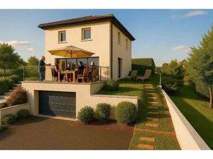 Terrain avec maison neuve à vendre