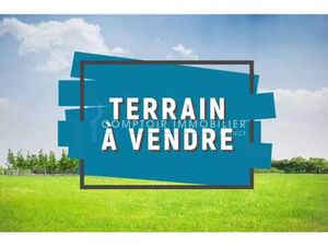 Terrain constructible viabilisé à vendre