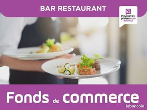 Fonds de commerce bar  restaurant 140 m²