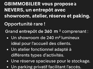 Local commercial 360 m²