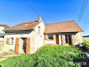 Maison de 92 m² à rénover – Terrain de 1 233 m² dont 961 m² constructible – Morée (41160)