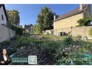 À vendre : Terrain constructible viabilisé de 283 m2 Aulnay