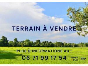 Terrain constructible viabilisé à vendre