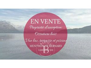 BARNES ANNECY OFF MARKET : VILLA VUE LAC AVEC PISCINE ET TERRASSES