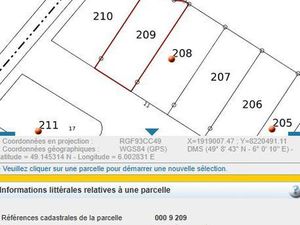 Terrain 298 m² Vernéville