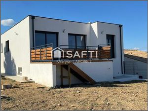 Maison neuve T4 à Fitou – Vue dégagé sous-sol aménageable