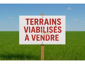 Terrain constructible et viabilisé à La Ménitré