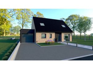 Vente maison neuve 6 pièces 115 m² à Nomain (59310)  420 400 €