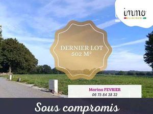 Vente Terrain aux Brulais (35330) : à vendre / 502m² Les Brulais