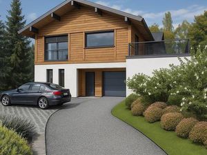 Terrain avec maison neuve à vendre