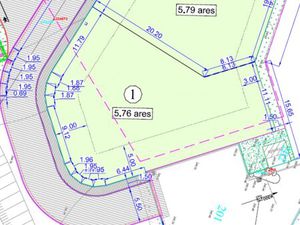 en vente Terrain constructible 5 76 ares – 134 784 € |Sainte-Marie-aux-Chênes