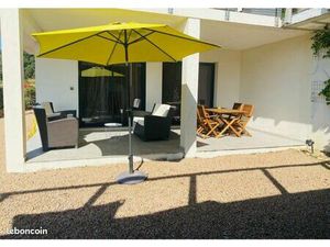 Location T2 entièrement meublé à l’année en rez de jardin