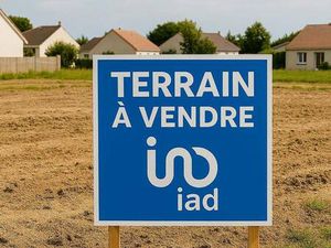 Terrain constructible viabilisé à vendre