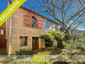 MAISON DE VILLAGE EN PIERRE AVEC GRAND GARAGE ET JARDIN - 72