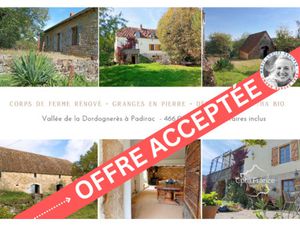 Charmant corps de ferme rénové avec granges en pierre  dépen