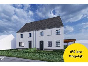 Exclusieve landelijke halfopen bebouwing op topligging te Westende