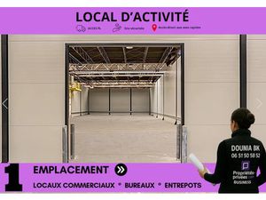 Location locaux professionnels 1100 m² à Montataire (60160)  8 750 €