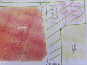 Terrain 1 760 m² Grisolles