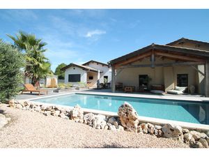 Propriété à vendre 6 pièces proche de MARMANDE (47) 2 maisons  dépôt/garage  piscine  terr