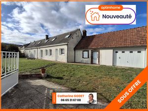 LONGERE DE 170 M² HABITABLES A RENOVER sur un beau terrain de 2000 m² divisible et constru