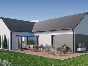 Vente maison neuve 4 pièces 91 m² à Parthenay-de-Bretagne (35850)  243 289 €
