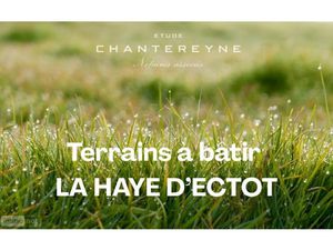 Vente terrain à batir 557 m² à La Haye-d'Ectot (50270)  51 129 €